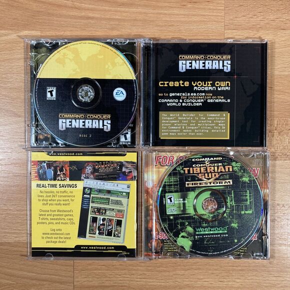 Command & Conquer • Tiberian Sun Firestorm (2000) Generals (03) • PC Video Games - Picture 4 of 7